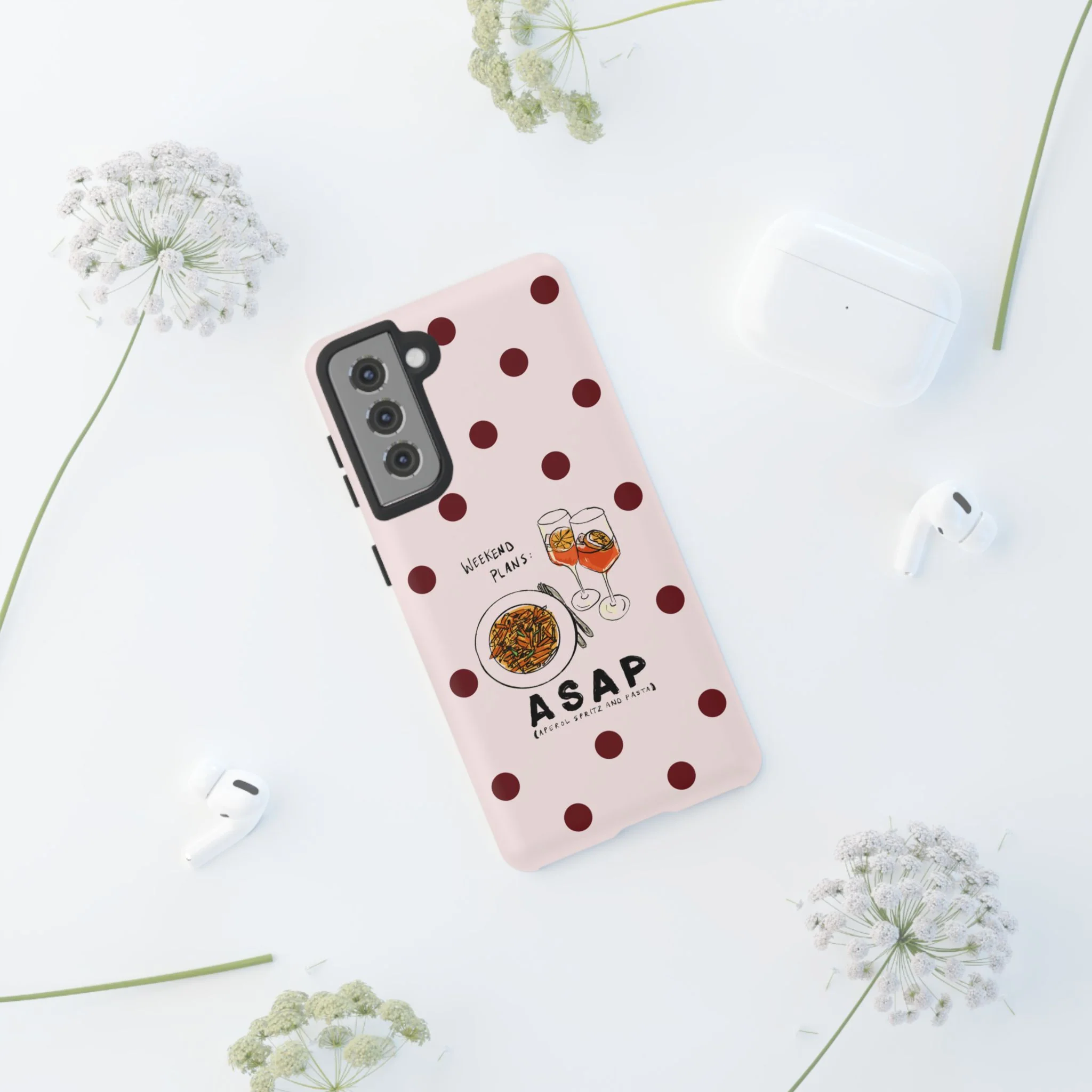 "Weekend Plans: ASAP" iPhone Case - Image 102