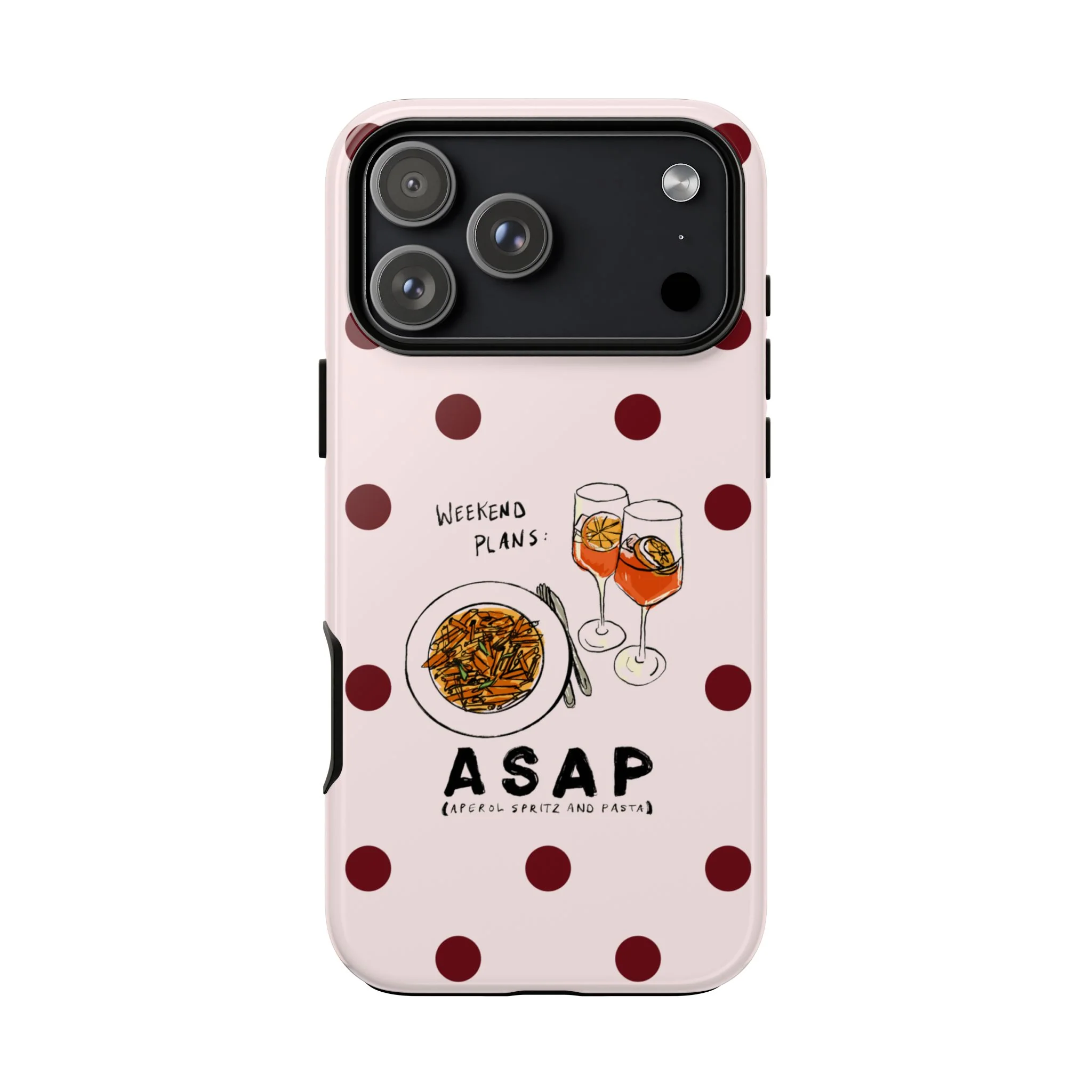 "Weekend Plans: ASAP" iPhone Case - Image 91