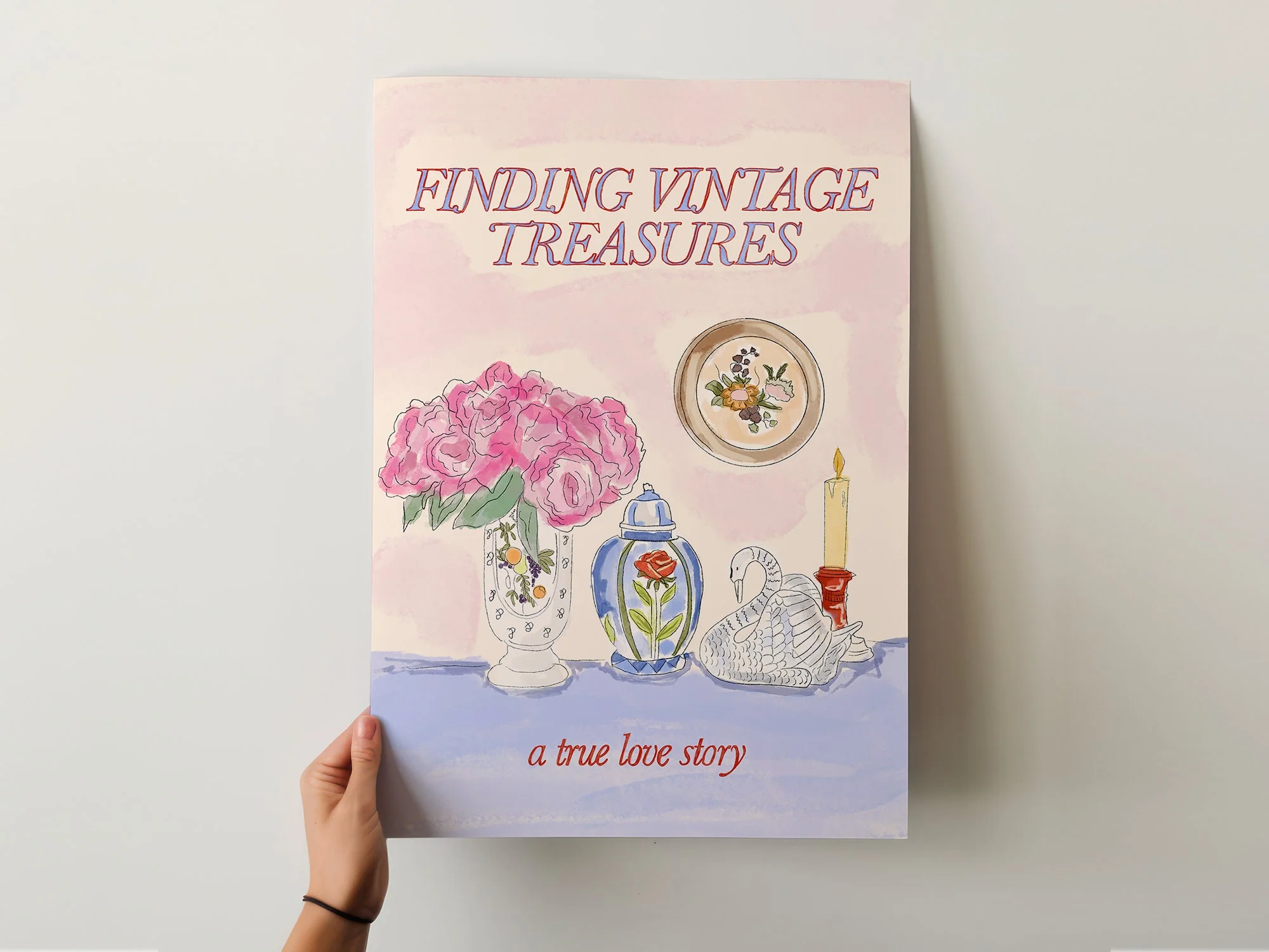 Finding Vintage Treasures Print - Image 3