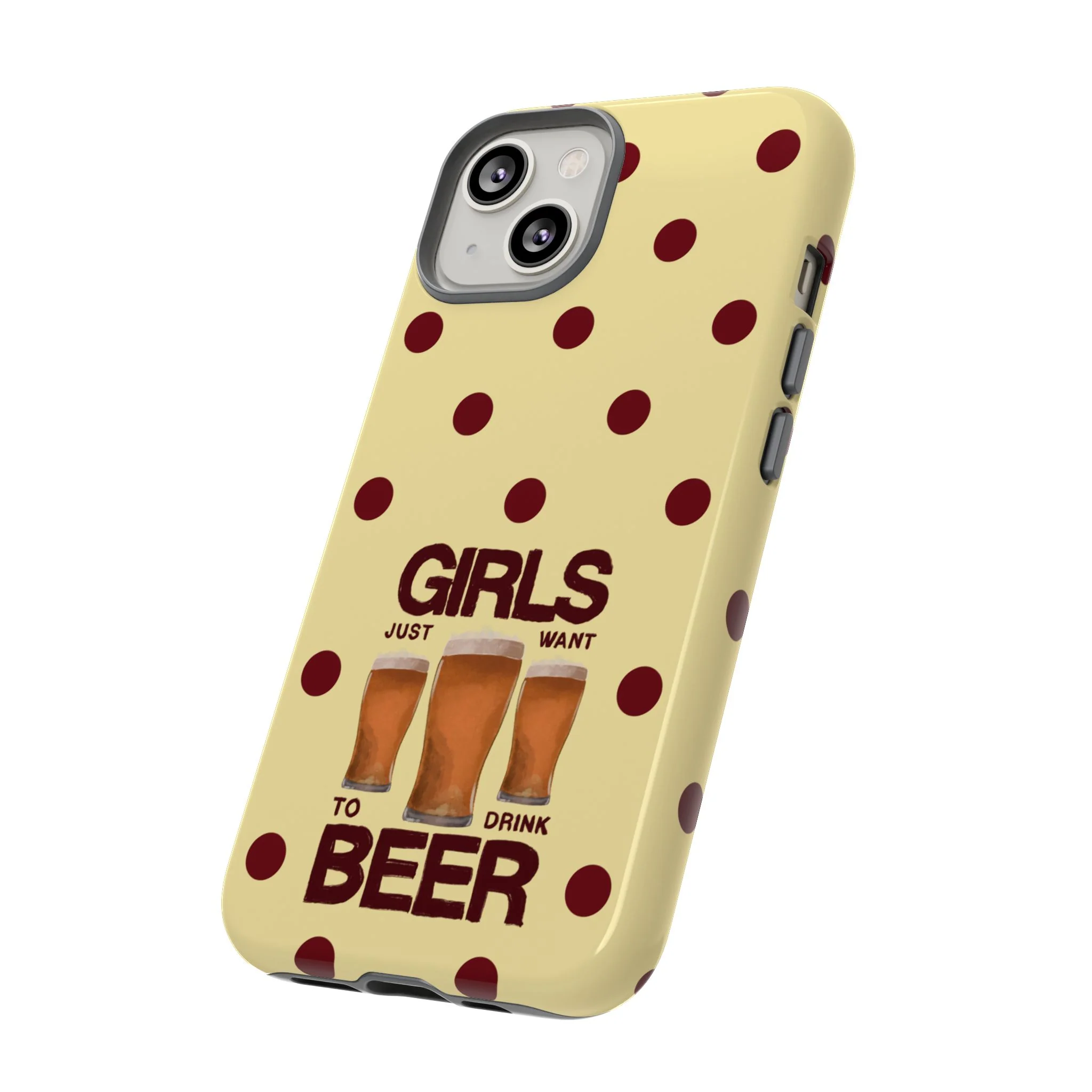 Girls Just Want to Drink Beer iPhone Case - Image 109