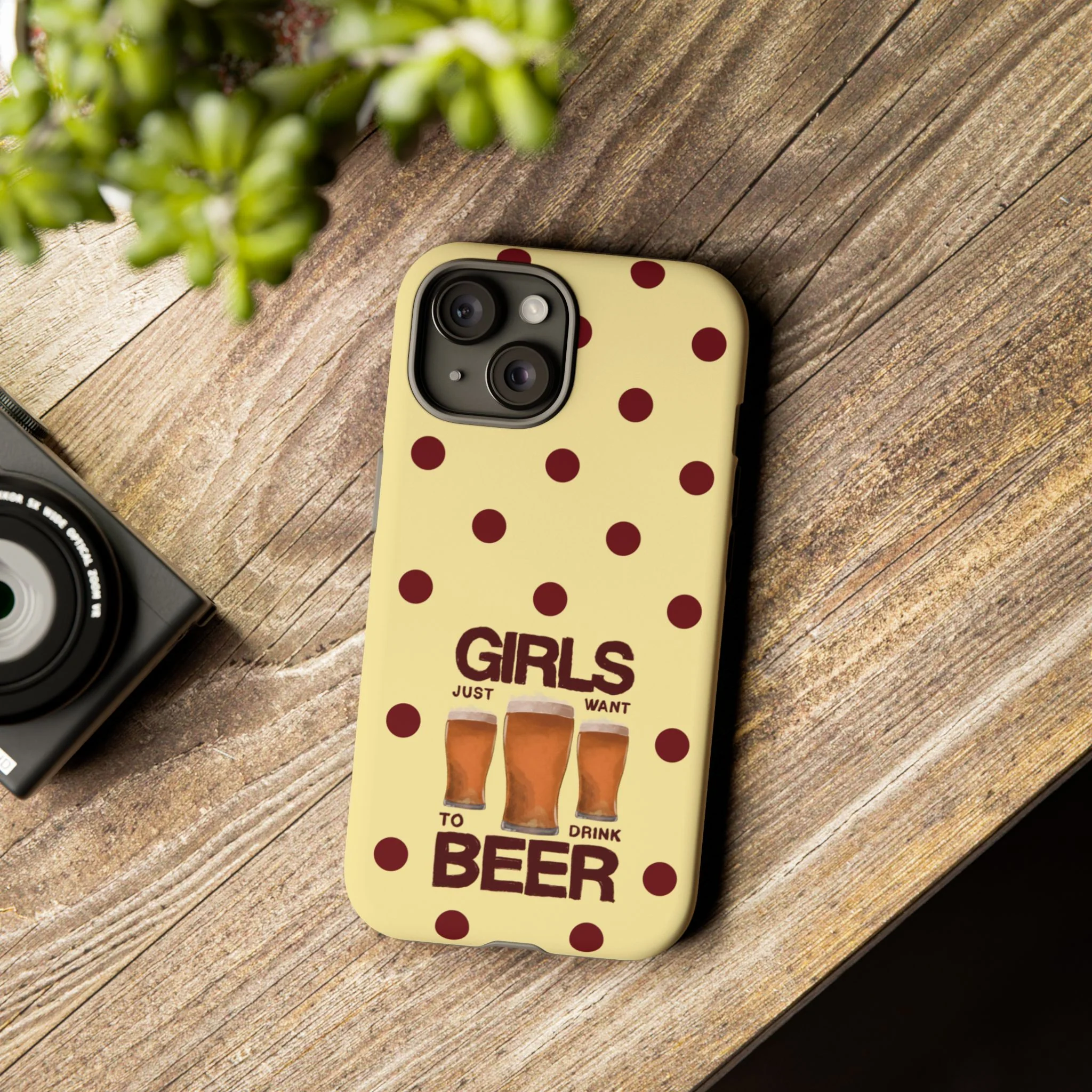Girls Just Want to Drink Beer iPhone Case - Image 154