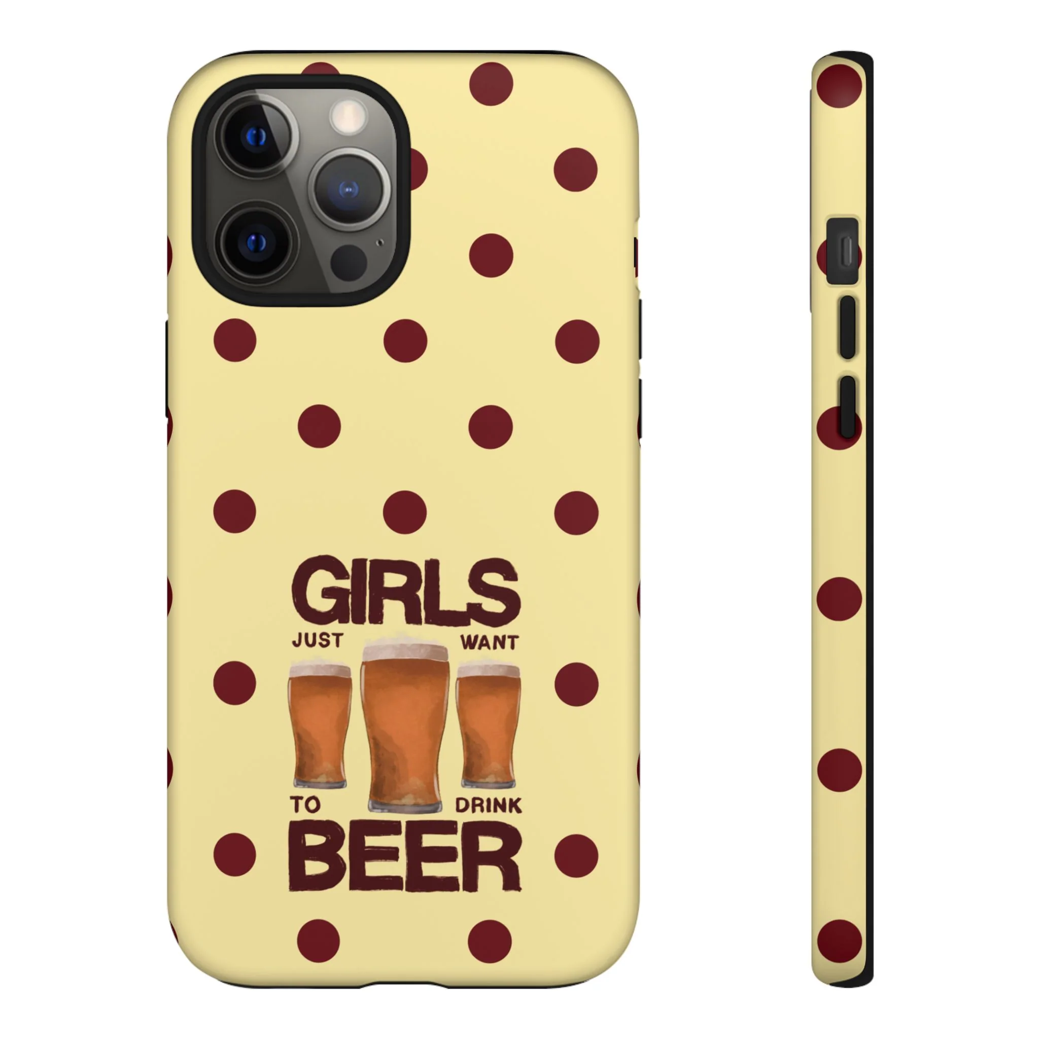 Girls Just Want to Drink Beer iPhone Case - Image 16