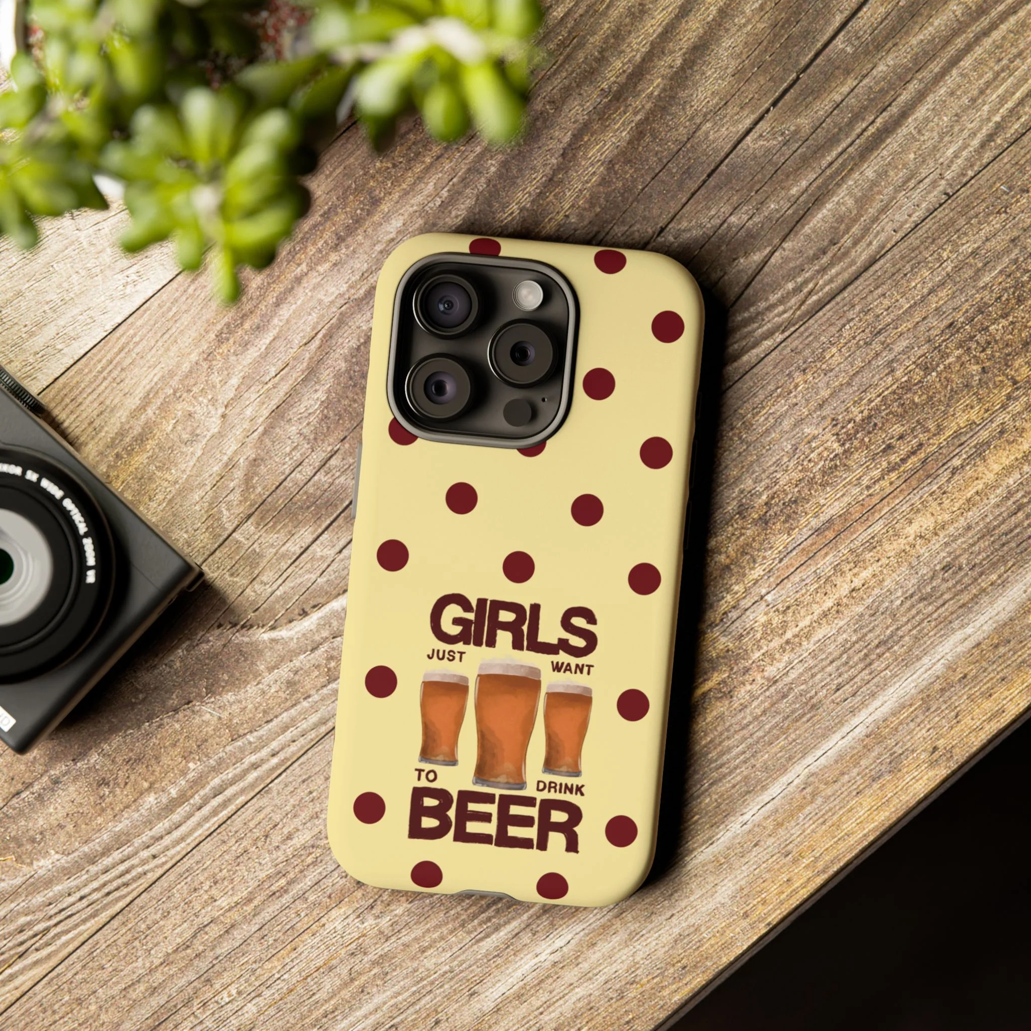 Girls Just Want to Drink Beer iPhone Case - Image 162