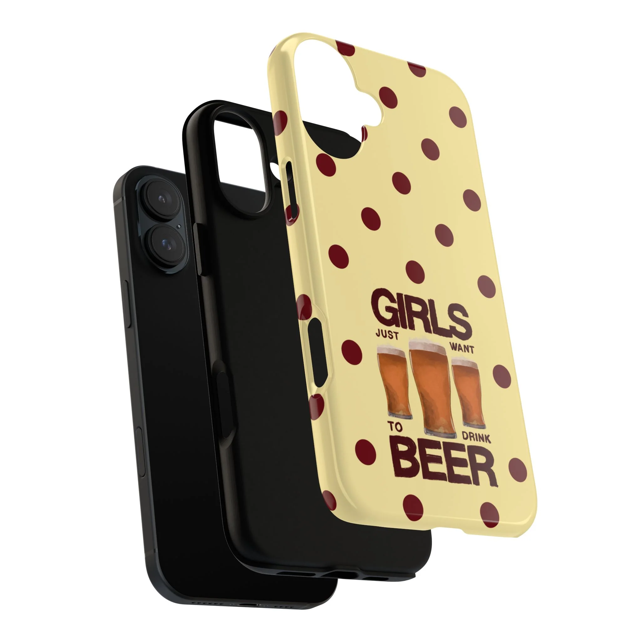 Girls Just Want to Drink Beer iPhone Case - Image 204