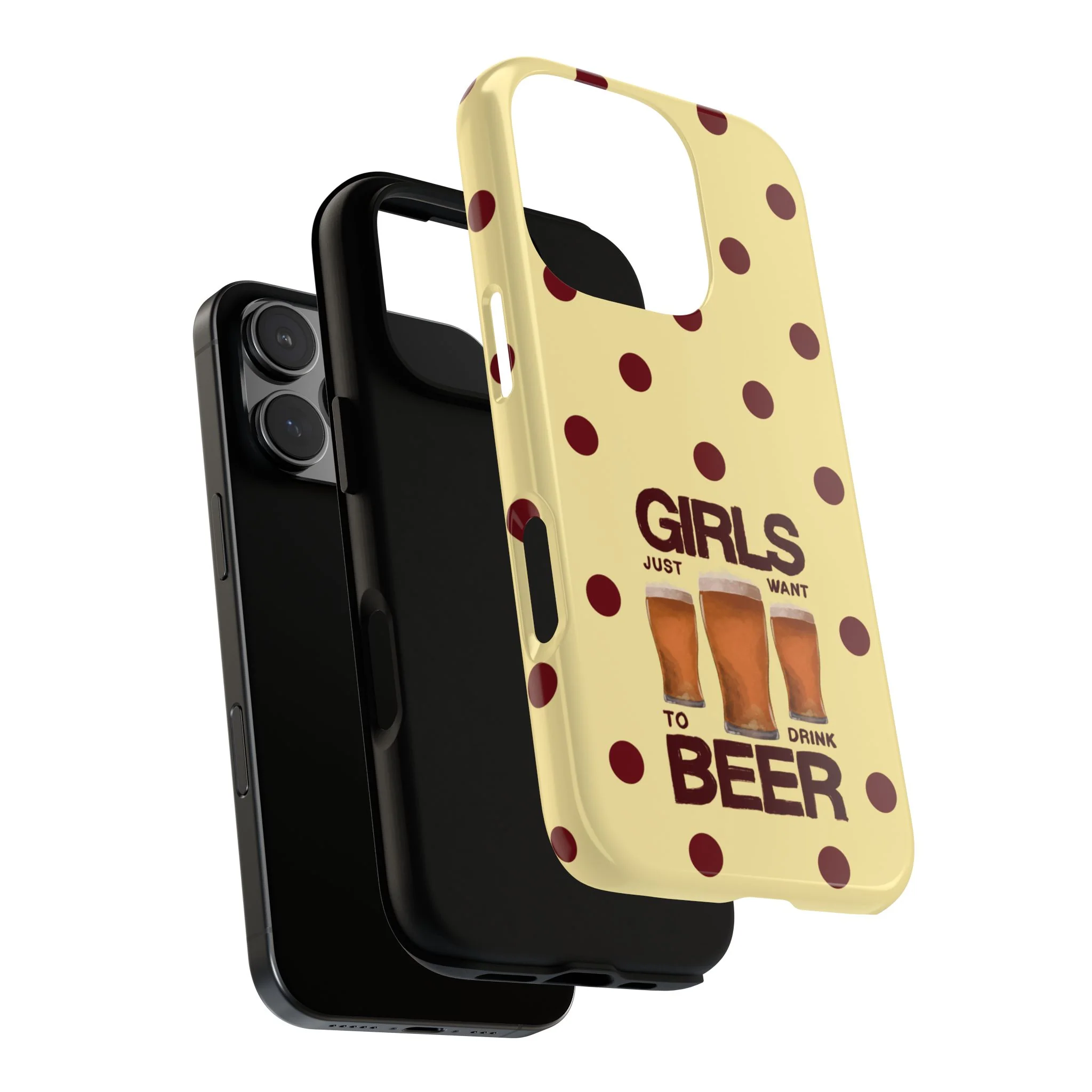 Girls Just Want to Drink Beer iPhone Case - Image 210