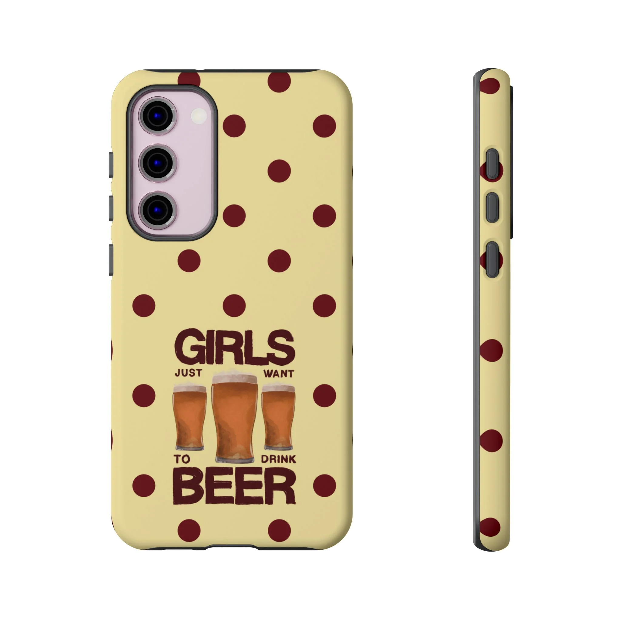 Girls Just Want to Drink Beer iPhone Case - Image 44