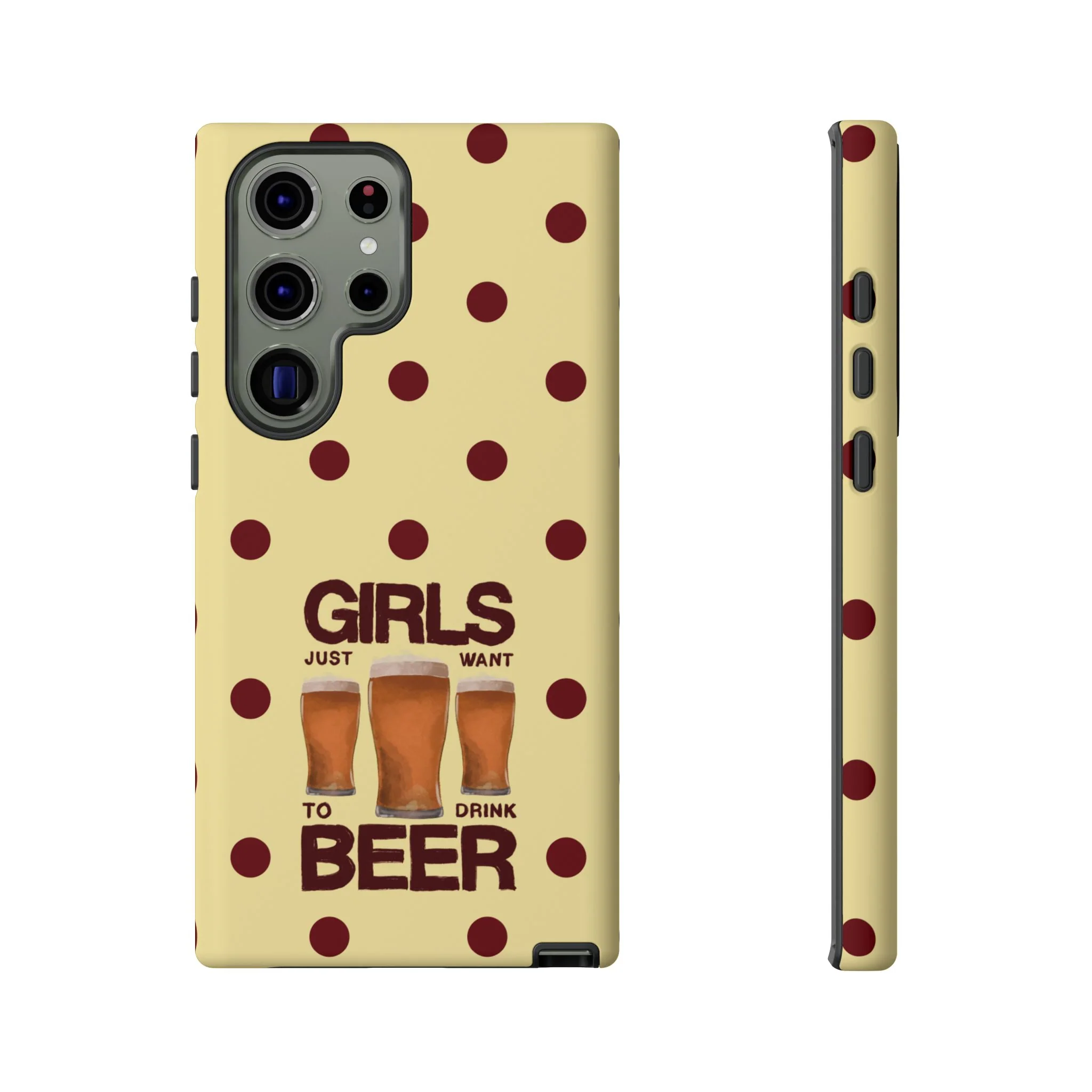 Girls Just Want to Drink Beer iPhone Case - Image 46