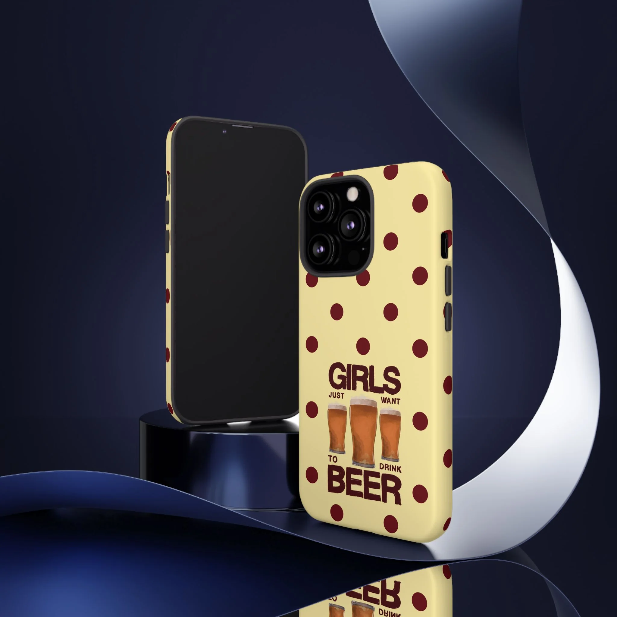 Girls Just Want to Drink Beer iPhone Case - Image 98