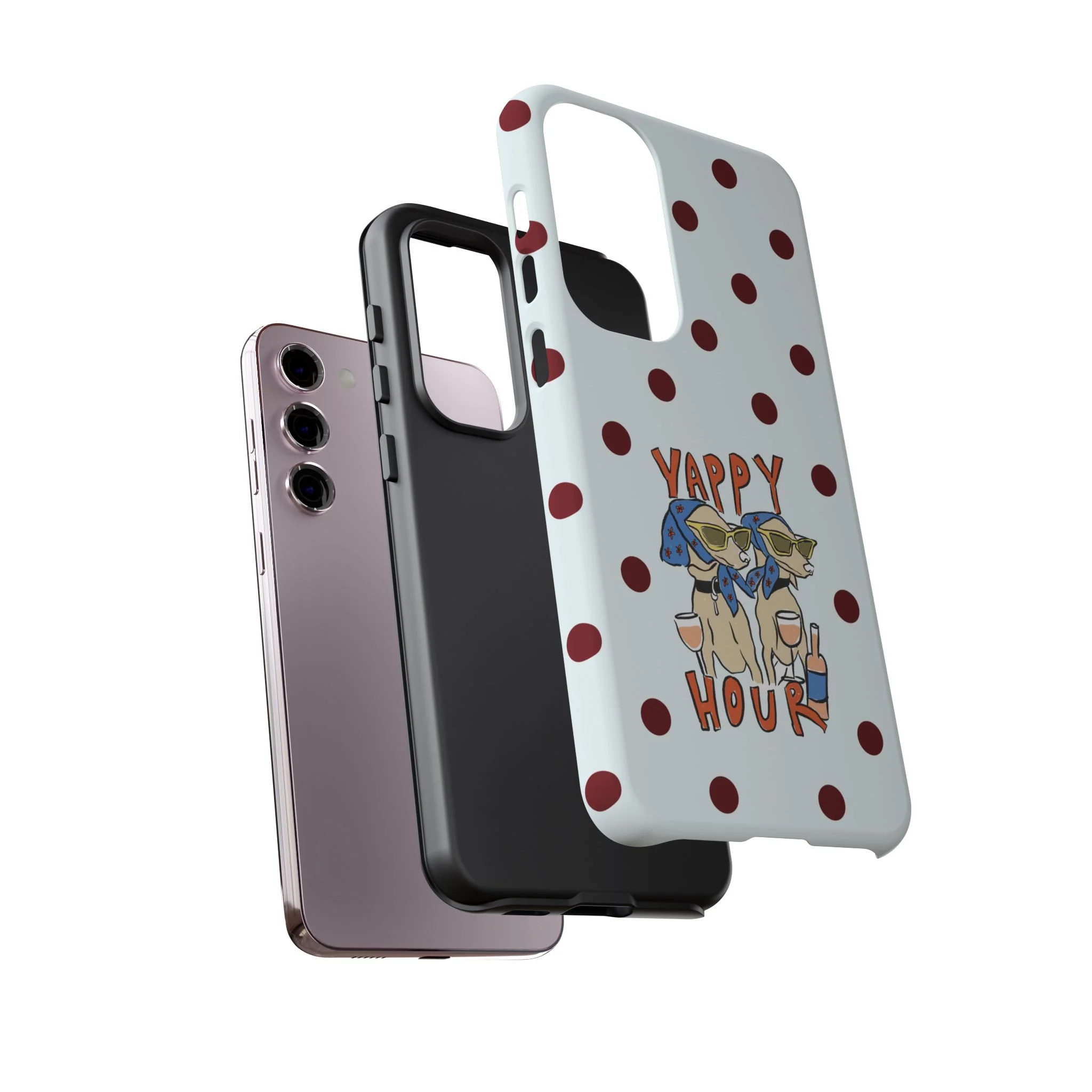 Yappy Hour Dogs iPhone Case - Image 143