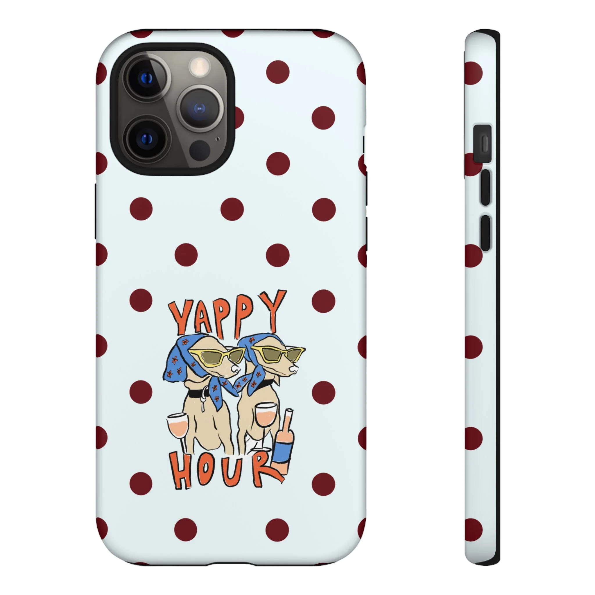 Yappy Hour Dogs iPhone Case - Image 16