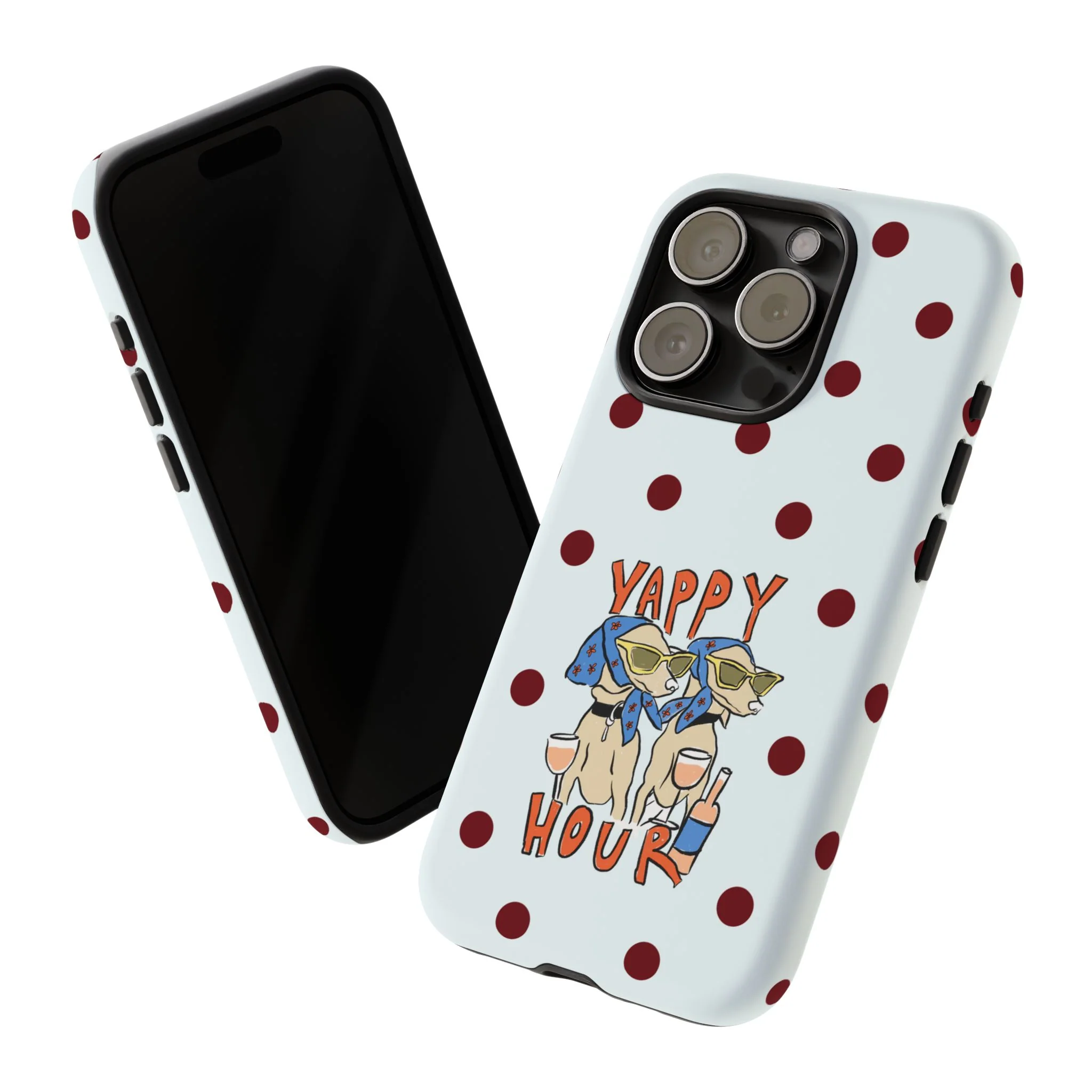Yappy Hour Dogs iPhone Case - Image 161