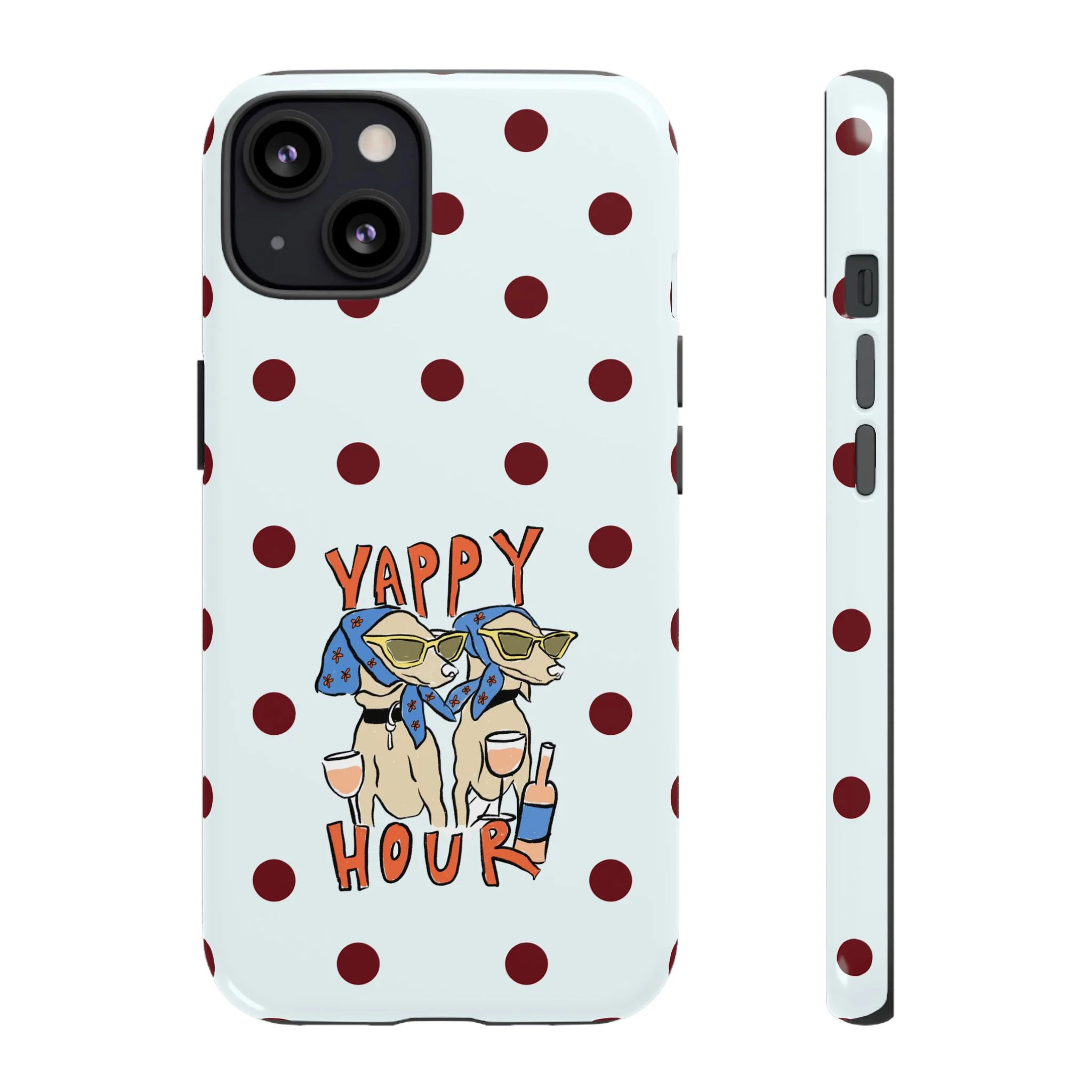 Yappy Hour Dogs iPhone Case - Image 17