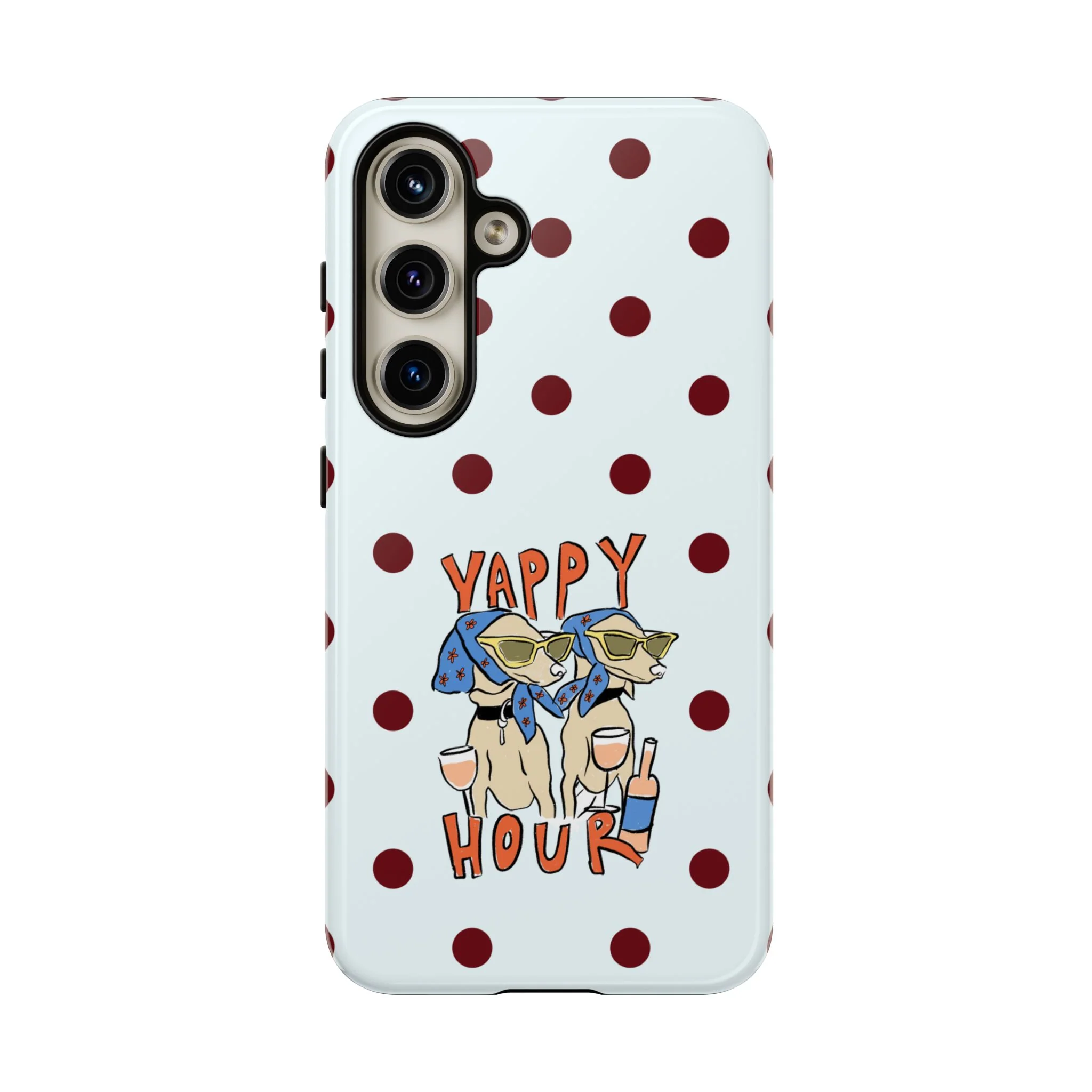Yappy Hour Dogs iPhone Case - Image 55
