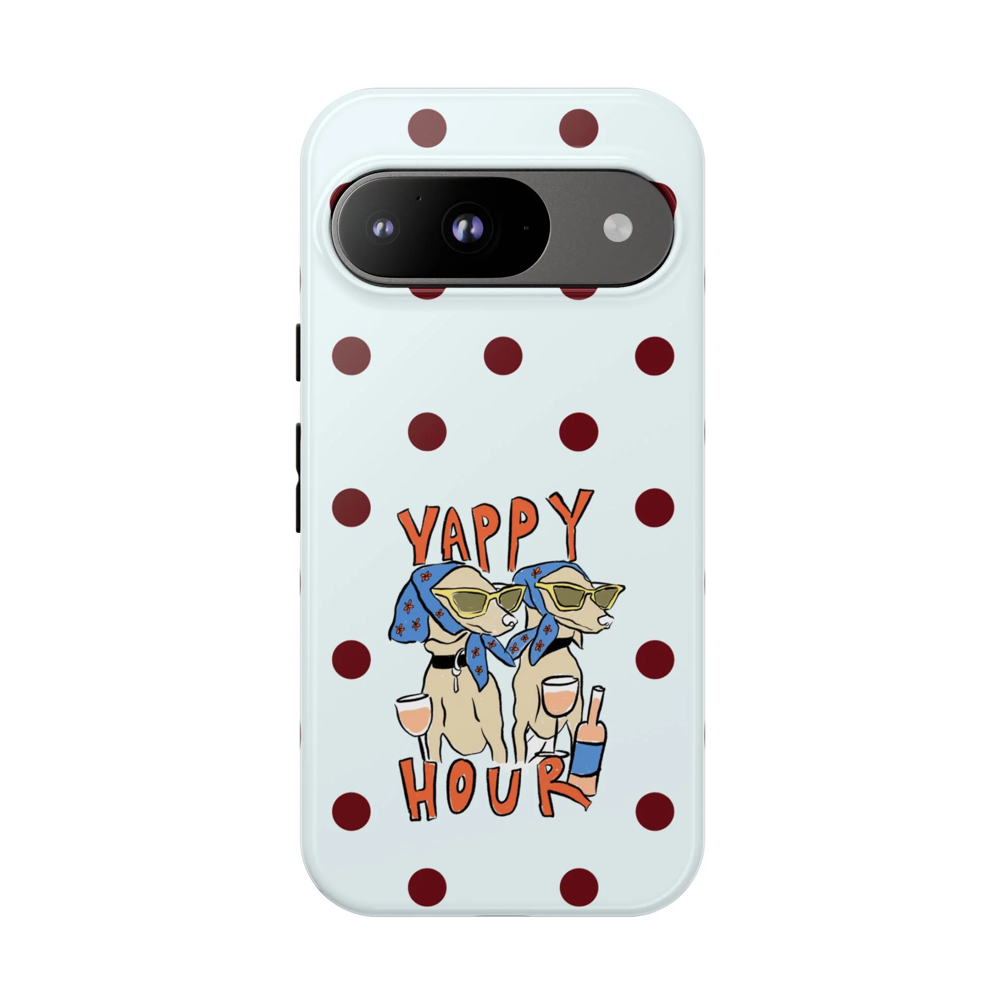 Yappy Hour Dogs iPhone Case - Image 73