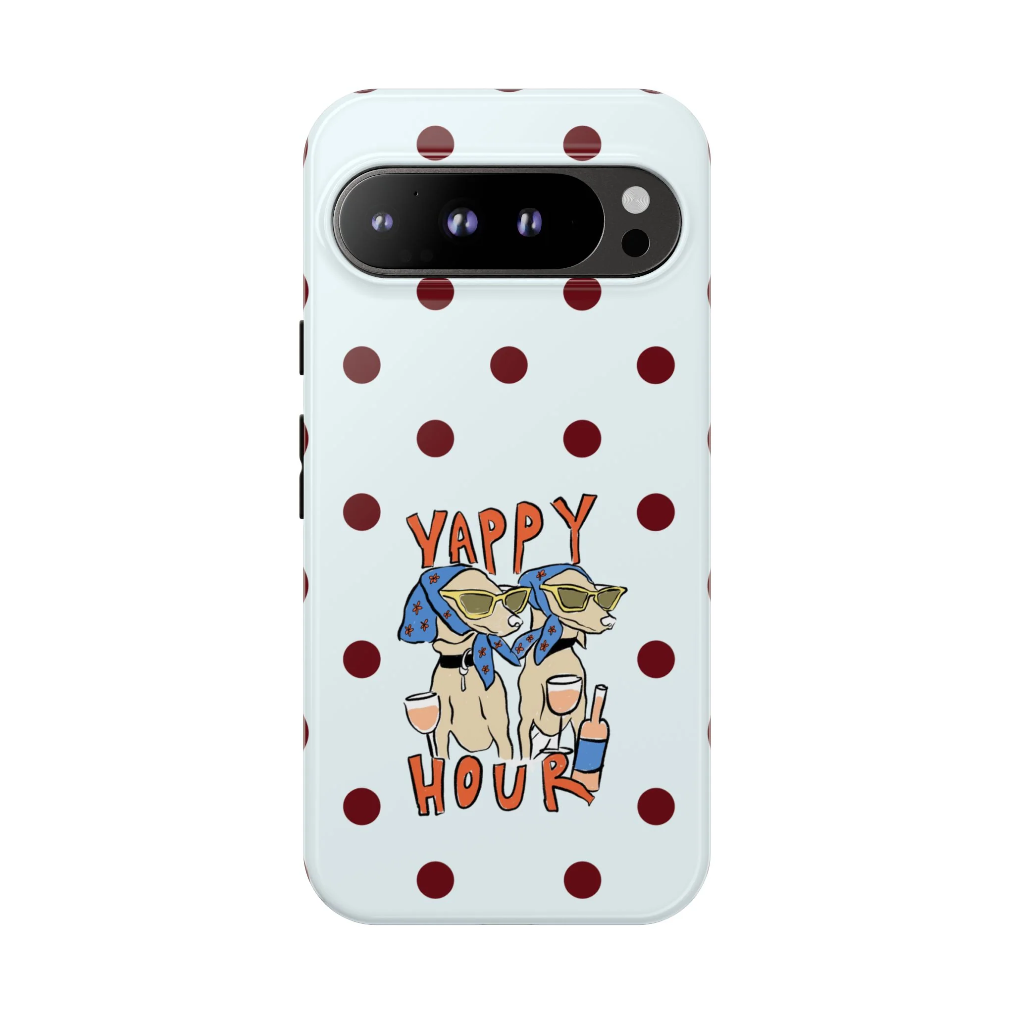 Yappy Hour Dogs iPhone Case - Image 77