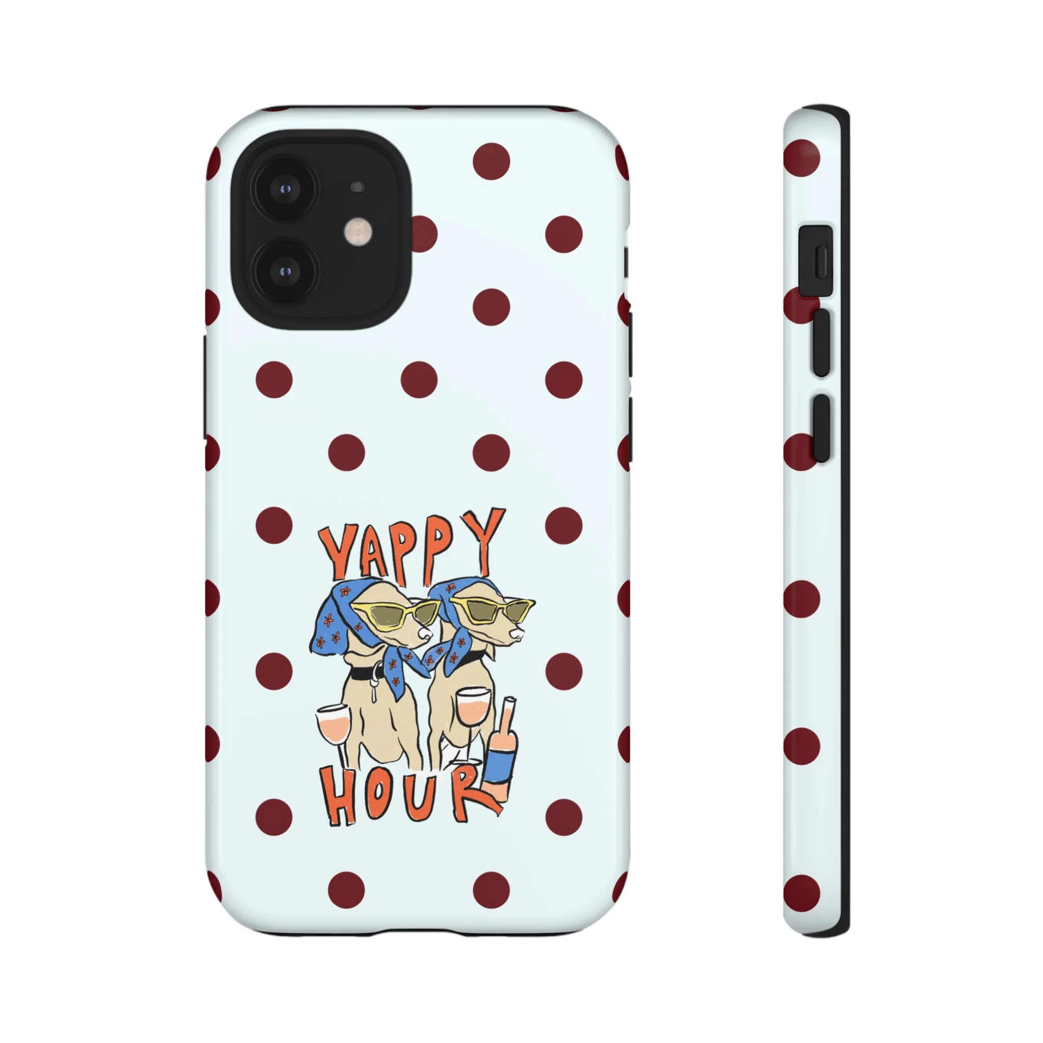 Yappy Hour Dogs iPhone Case - Image 9