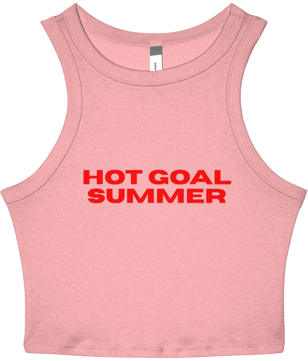 Hot Goal Summer Micro rib racer tank - Image 3