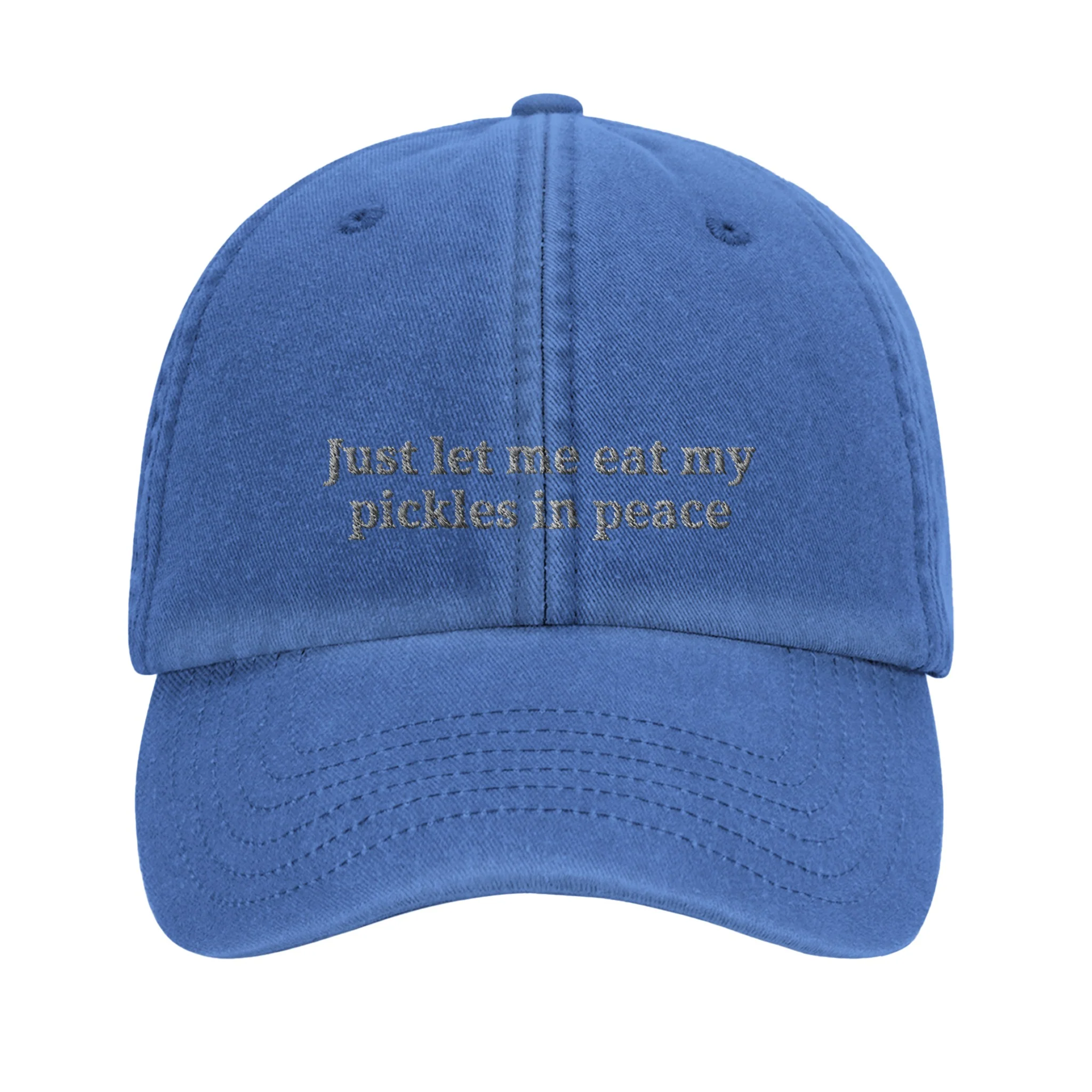 Just let me eat my pickles in peace cap - Image 5