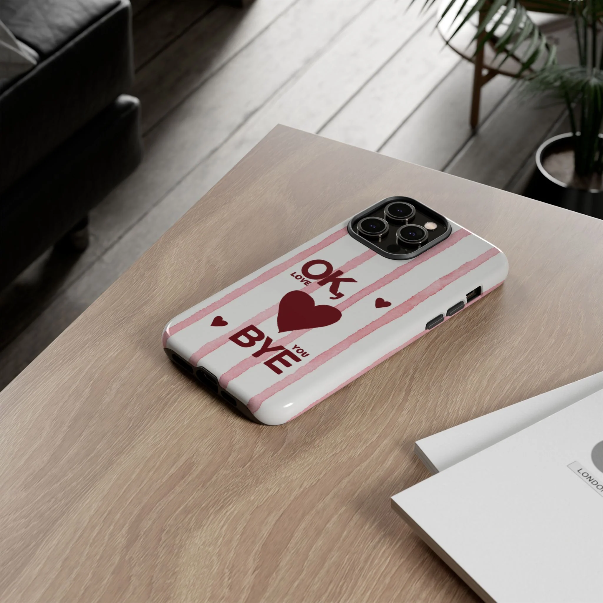 "Ok, Love You, Bye" iPhone Case - Image 129