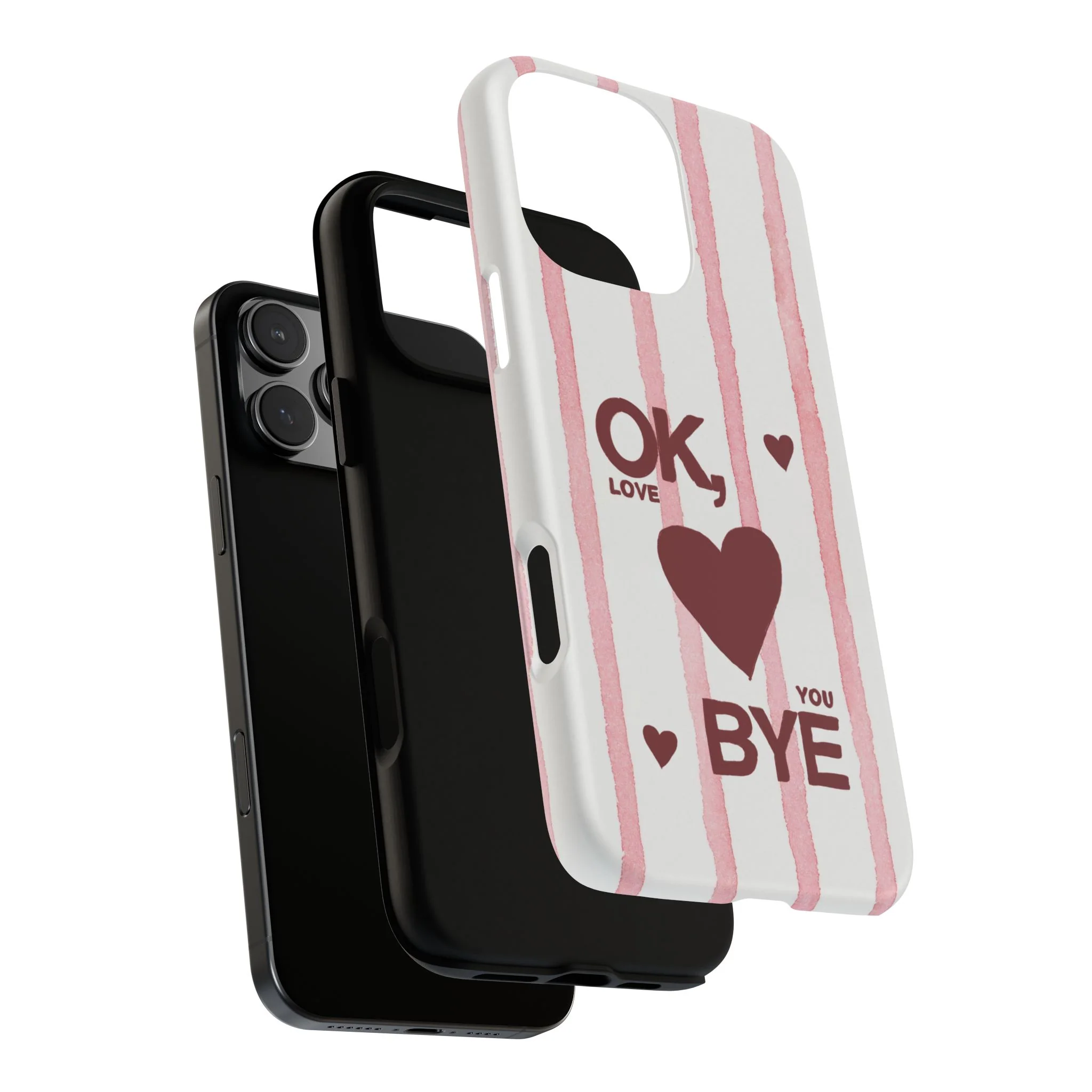 "Ok, Love You, Bye" iPhone Case - Image 219