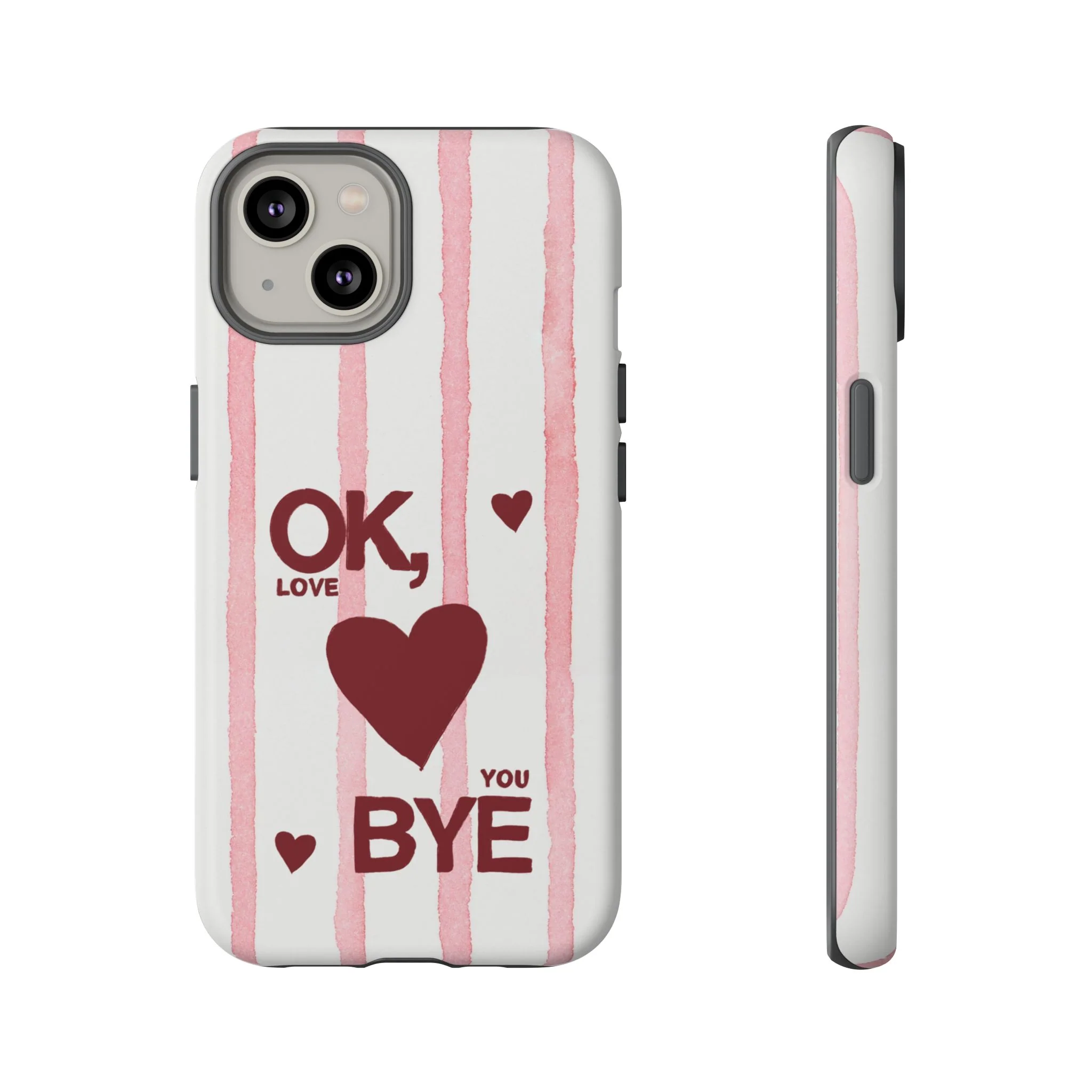 "Ok, Love You, Bye" iPhone Case - Image 34