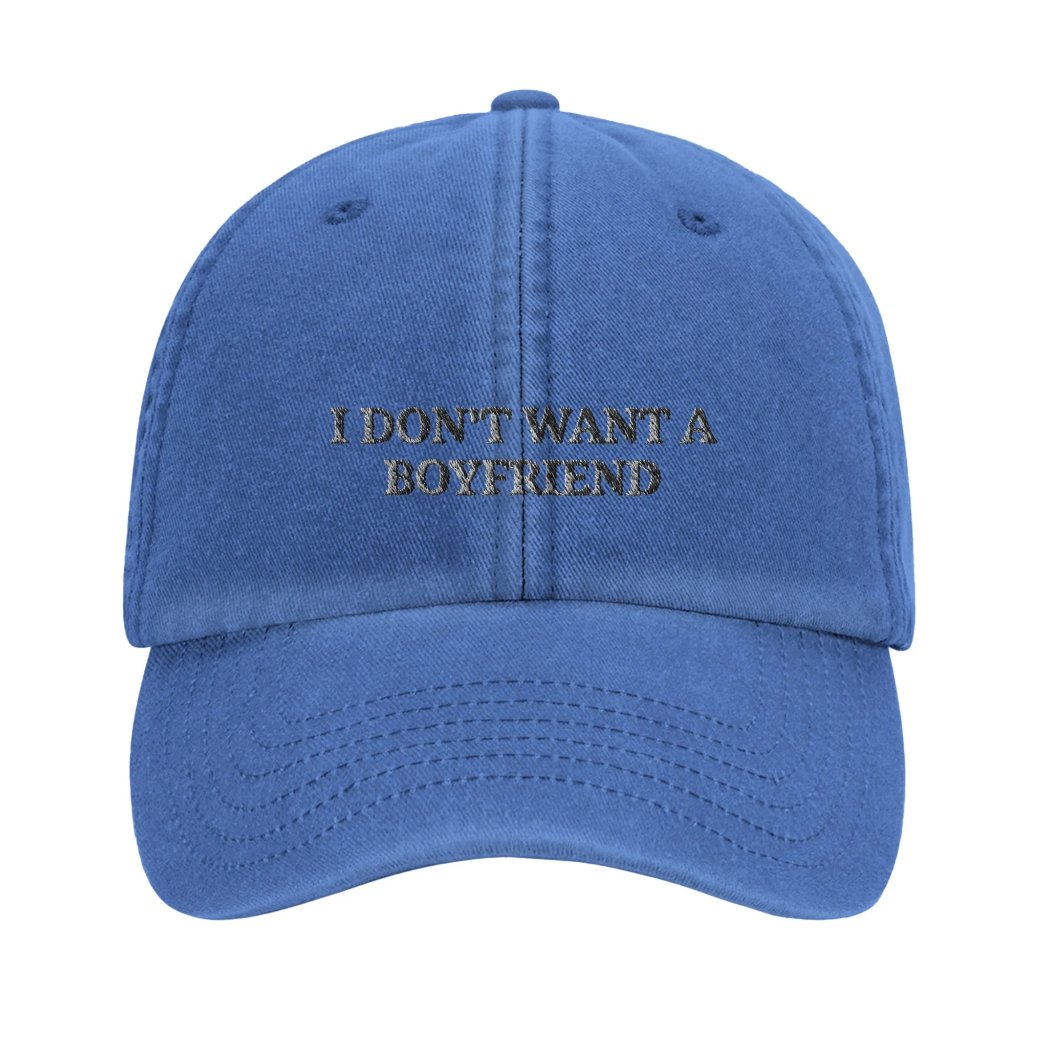 I Don't Want a Boyfriend - Olivia Dean Inspired Cap - Image 2