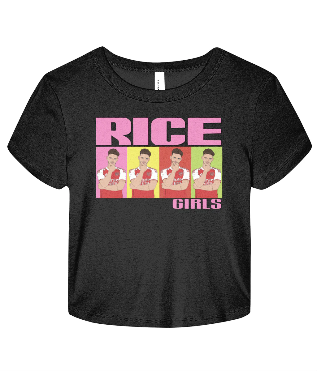 Rice Girls Arsenal Micro Rib Baby T-shirt - Image 3