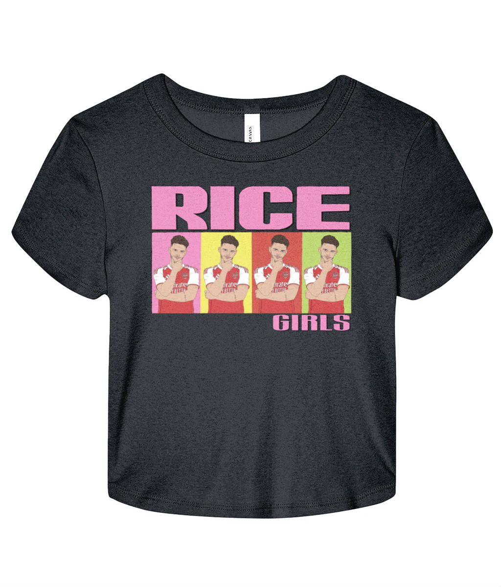Rice Girls Arsenal Micro Rib Baby T-shirt - Image 4