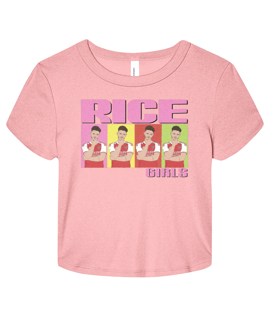 Rice Girls Arsenal Micro Rib Baby T-shirt - Image 5