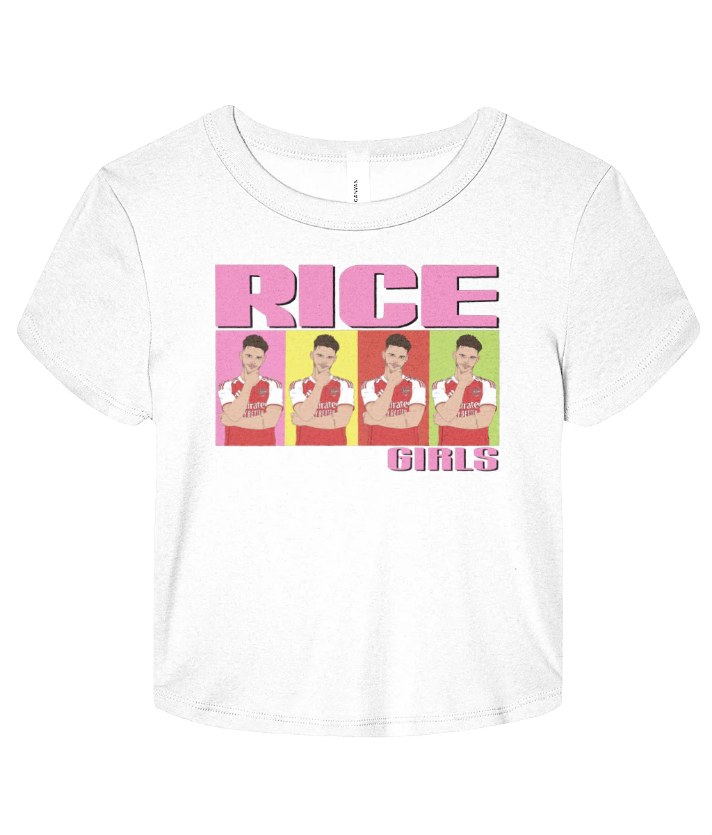 Rice Girls Arsenal Micro Rib Baby T-shirt - Image 7