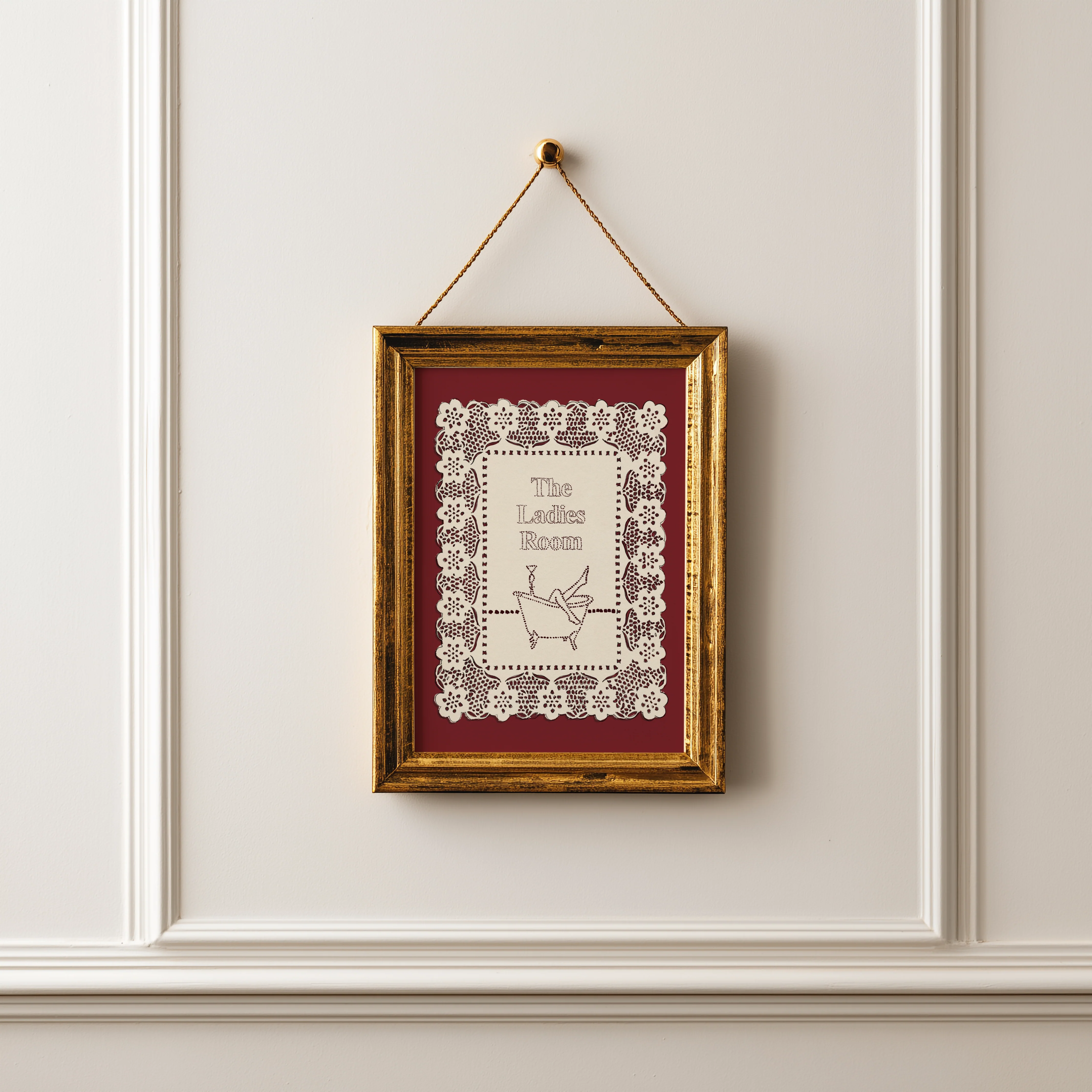 The Ladies Room Print - Image 6